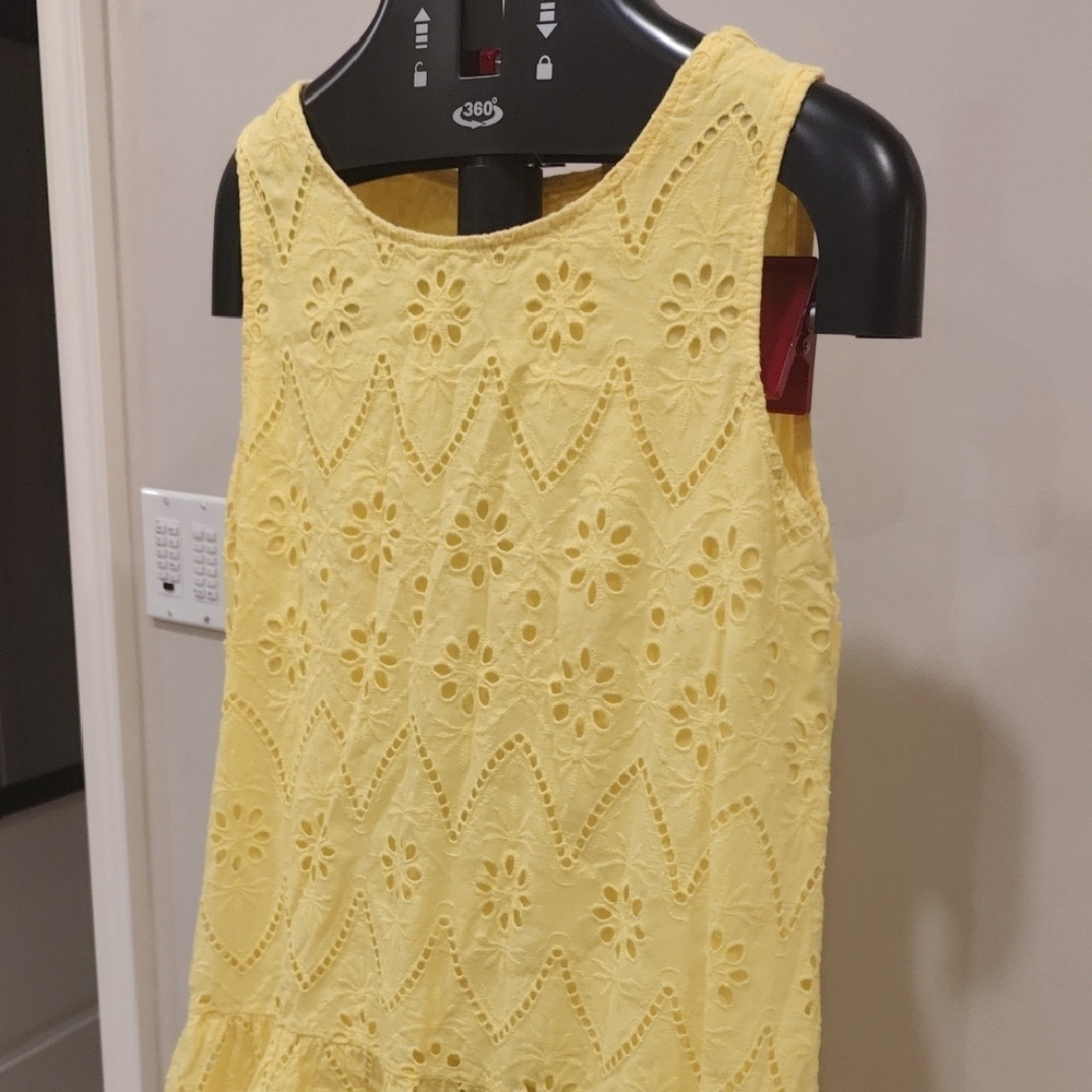 Yellow Sleeveless Halter Mini Dress for Prom - Picture 2 of 5